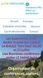 Mobile Screenshot of jauneturquoise.fr